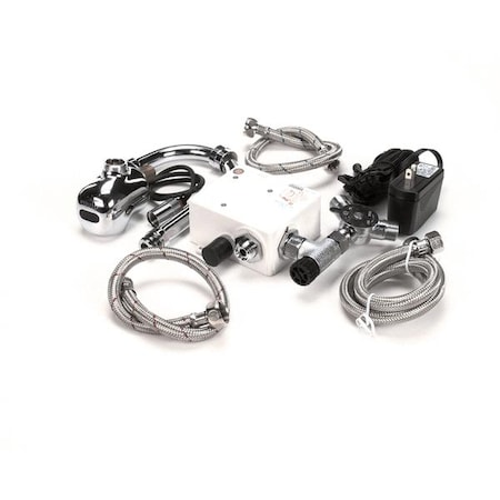 T&S Brass Equip Sensor Faucet: Wall Moun 5EF-1D-WGAT